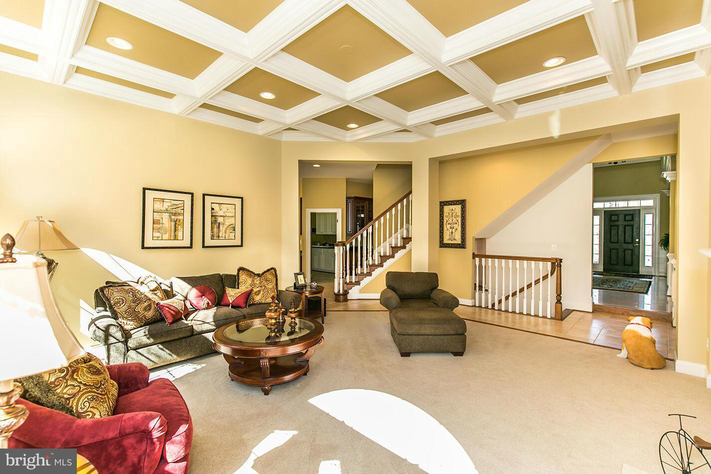 604 Clear Spring Road Great Falls, VA 22066 - Photo 12 of 28 a living room with furniture and a large window