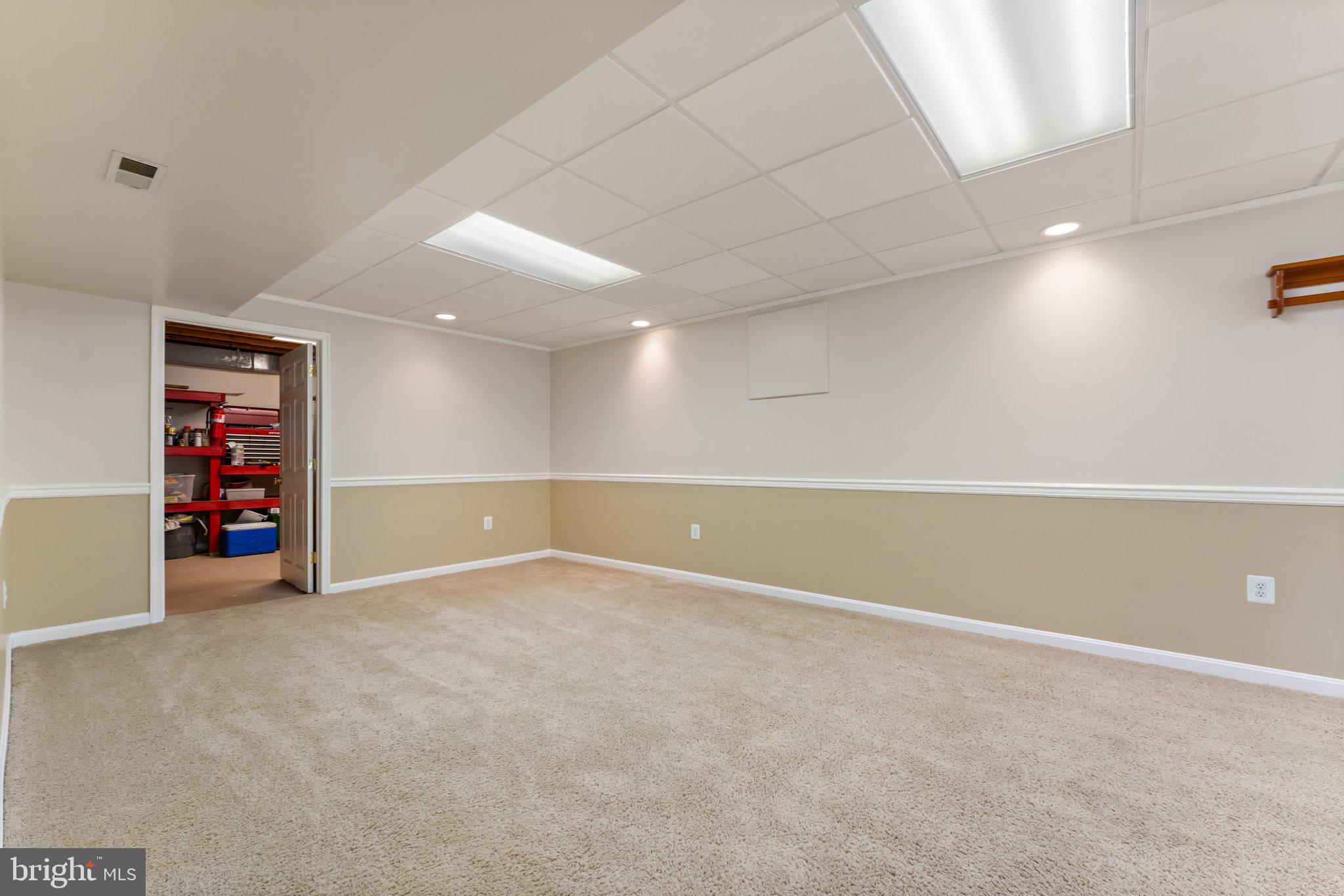 5035 Courtneys Corner Road Sumerduck, VA 22742 - Photo 57 of 71 Lower Level with access to Storage Room