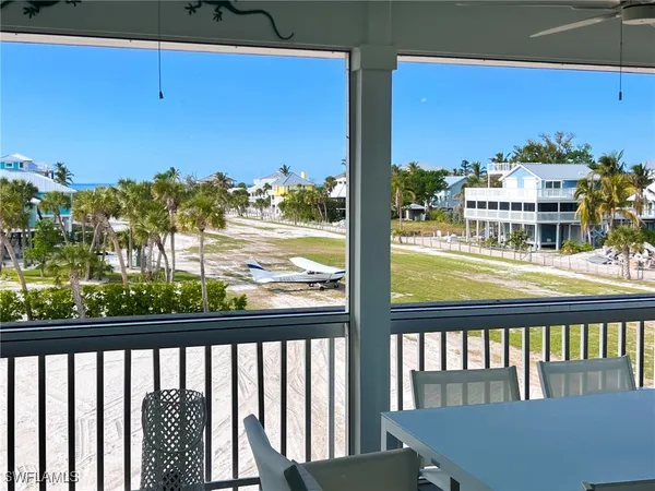 a view of an ocean and beach