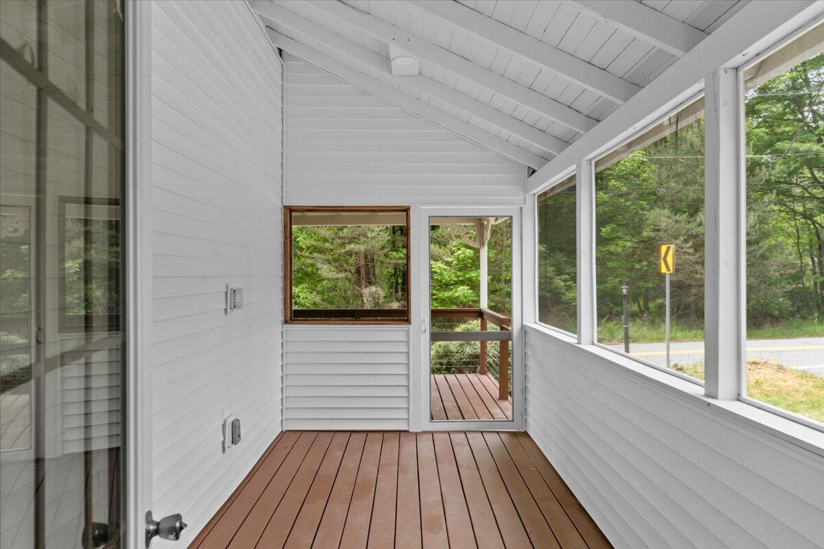 15 Locust Ridge Road Thornhurst, PA 18424 - Photo 27 of 48 a view of a room with wooden floor and windows