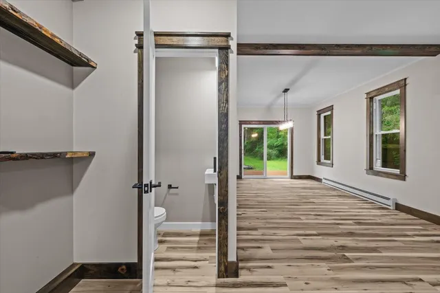 a view of a storage & utility room