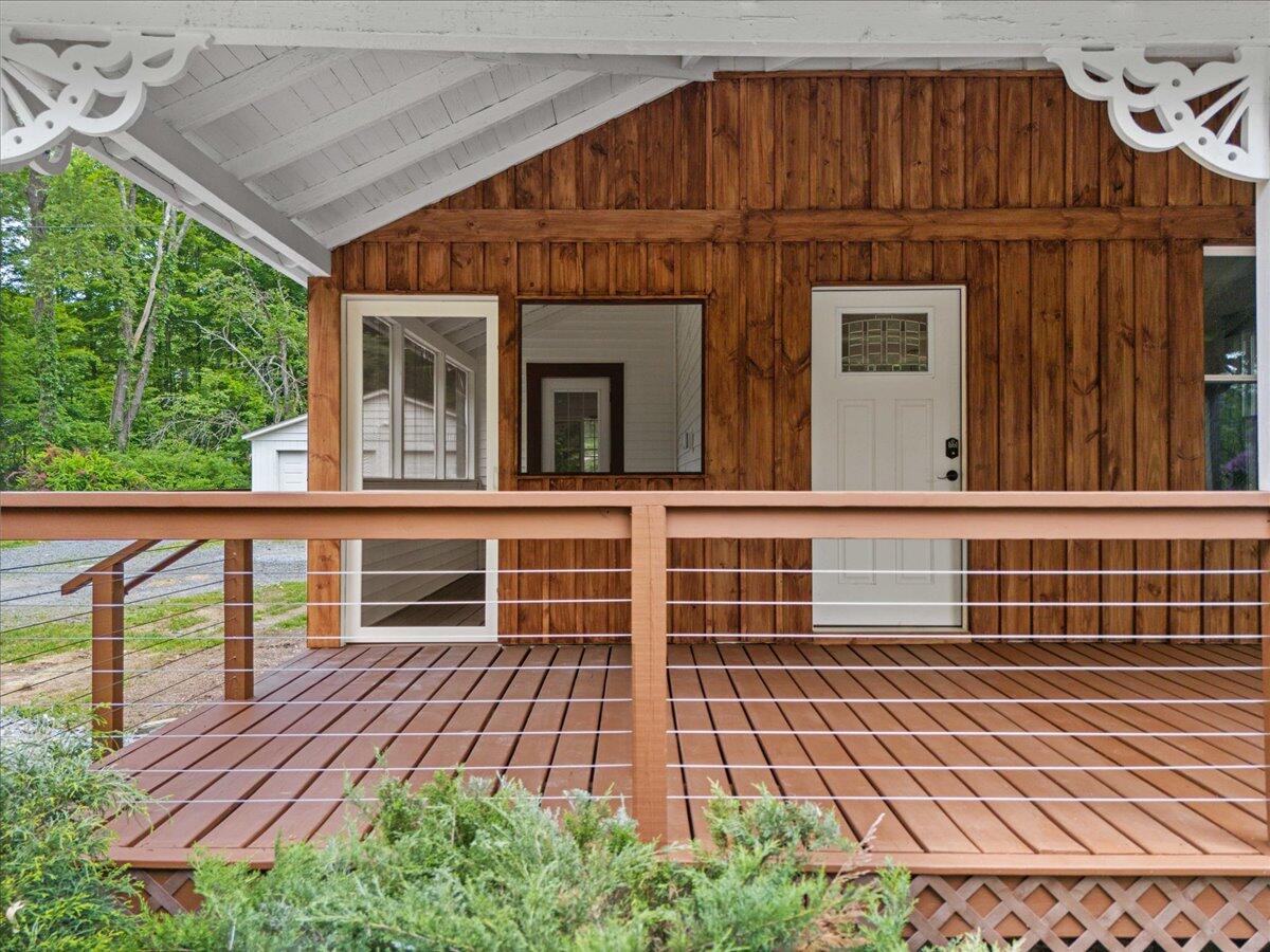 15 Locust Ridge Road Thornhurst, PA 18424 - Photo 7 of 48 front view of a house with a door