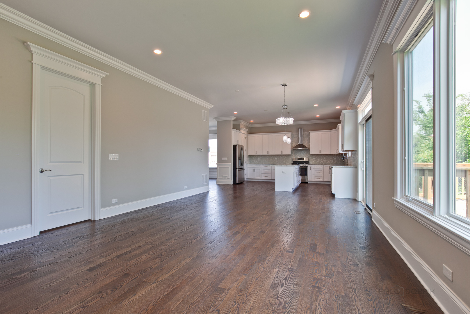 1747 Greenwood Road Glenview, IL 60026 - Photo 19 of 46 a view of kitchen with a sink wooden floor and a kitchen