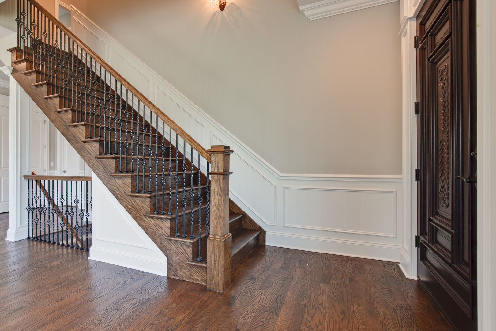 1747 Greenwood Road Glenview, IL 60026 - Photo 25 of 46 a view of entryway with wooden floor