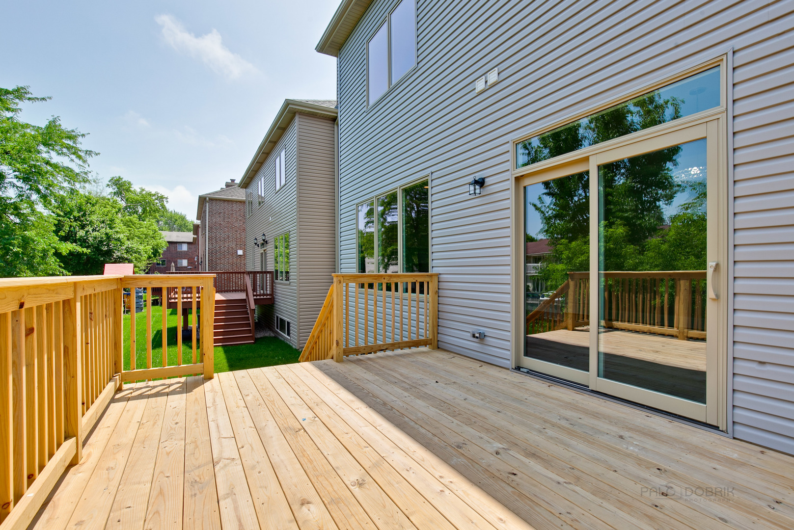 1747 Greenwood Road Glenview, IL 60026 - Photo 44 of 46 a view of a balcony with wooden floor