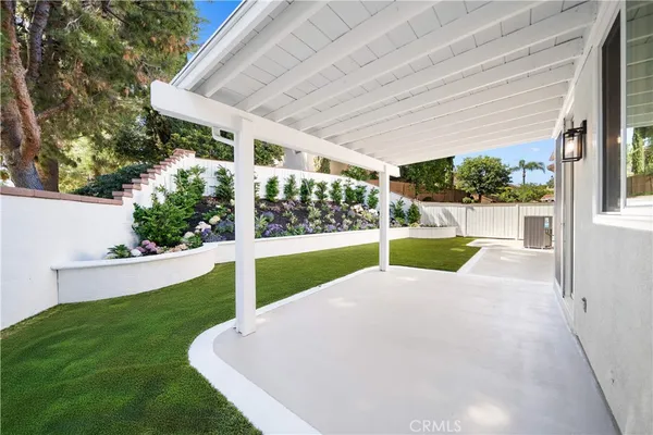 a view of swimming pool with garden