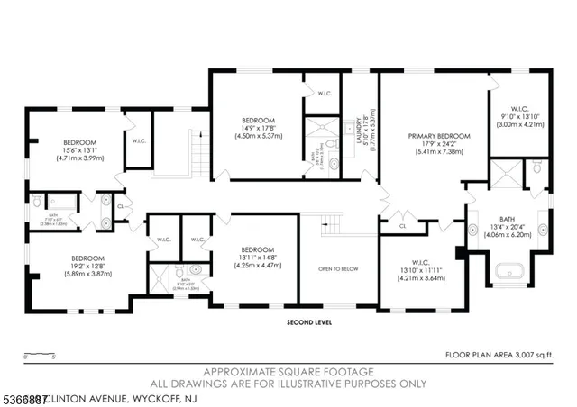 a picture of a floor plan
