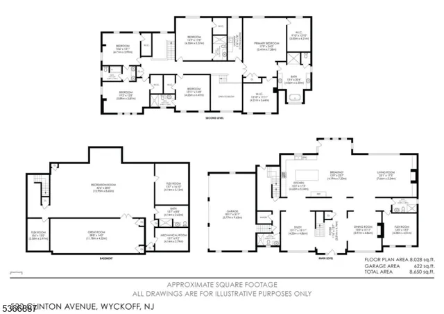 $3,650,000 | 520 Clinton Avenue, Wyckoff, NJ 07481