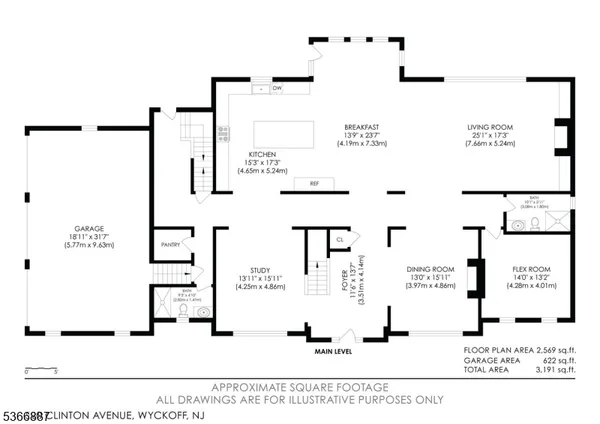 $3,650,000 | 520 Clinton Avenue, Wyckoff, NJ 07481