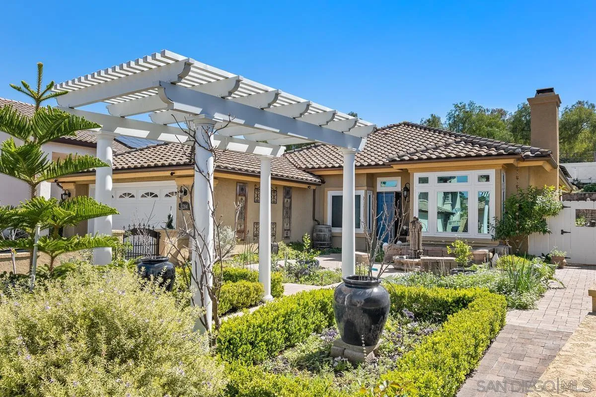 2284 Rolling Ridge Road Chula Vista, CA 91914 - Photo 43 of 44 a front view of a house with a garden