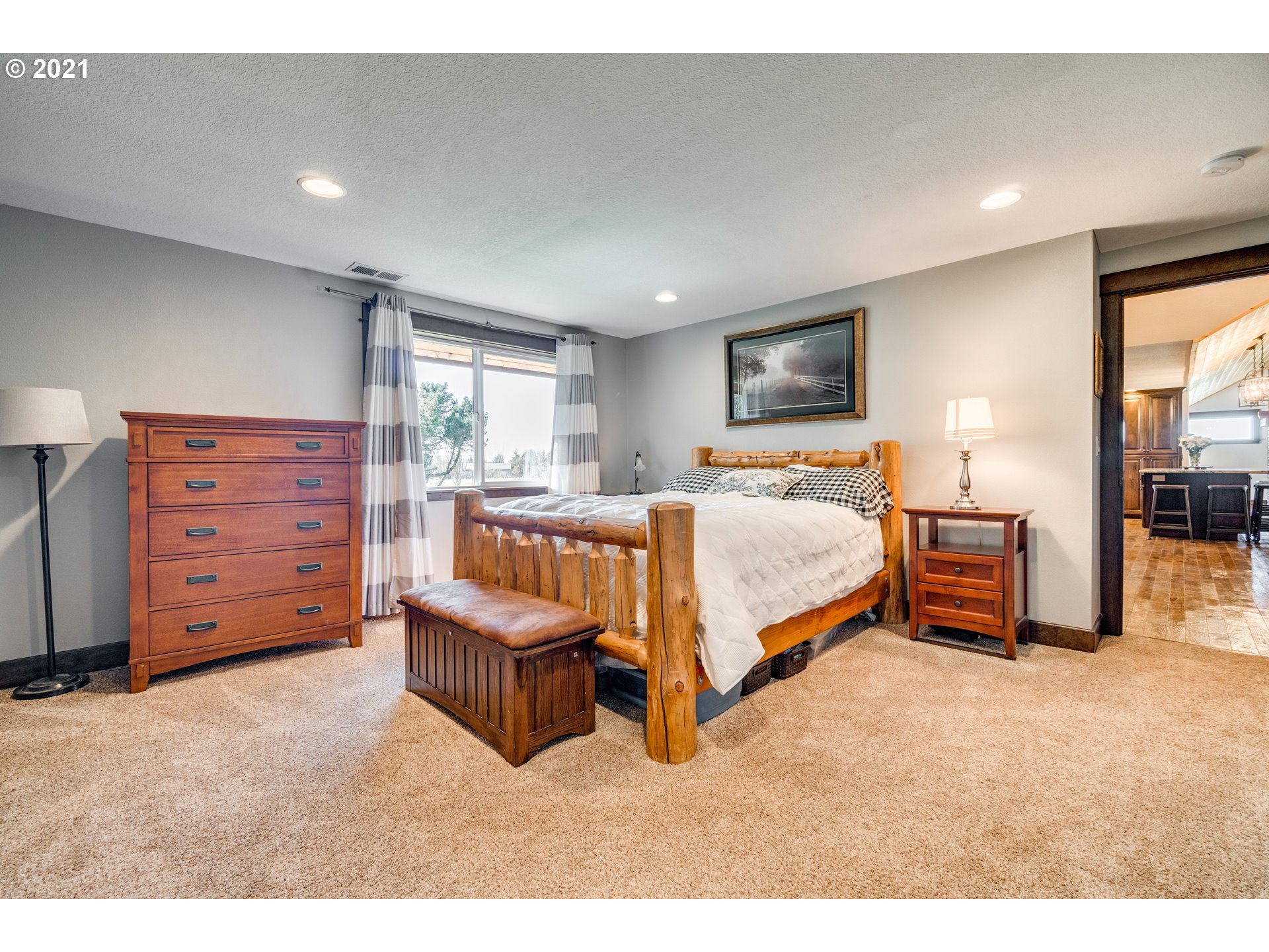 47280 Southeast Coalman Road Sandy, OR 97055 - Photo 14 of 32 a bedroom with a bed and furniture
