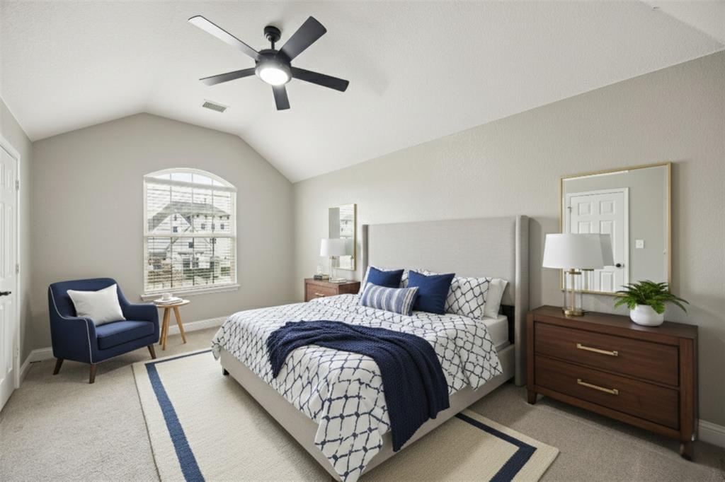 3608 Acropolis Way Plano, TX 75074 - Photo 25 of 40 a bedroom with a bed and window