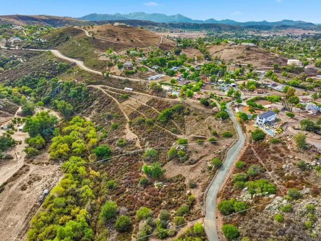 a view of a city with mountain view