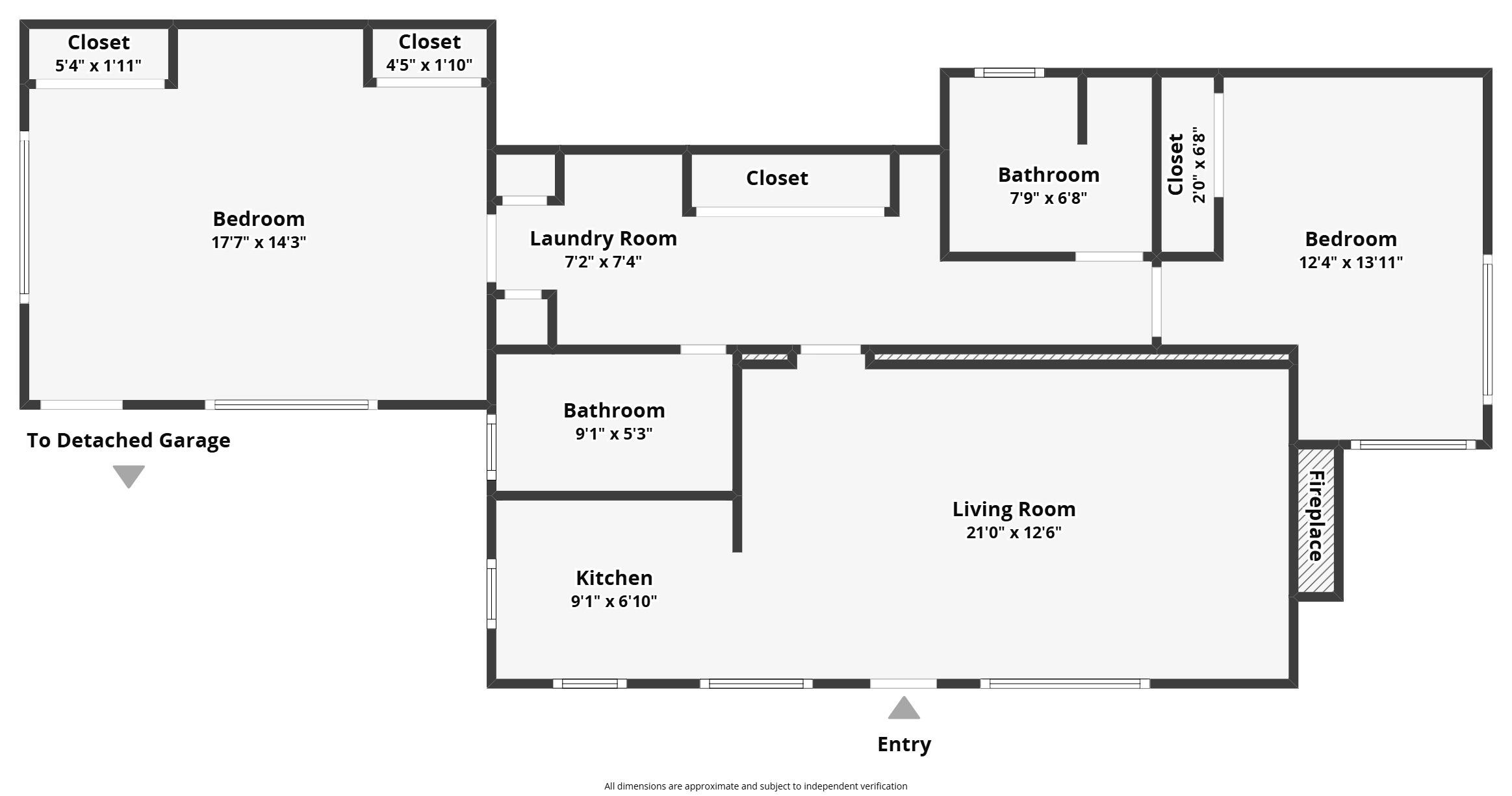 633 Don Drive Zephyr Cove, NV 89448 - Photo 37 of 38 622Don_Floor 1