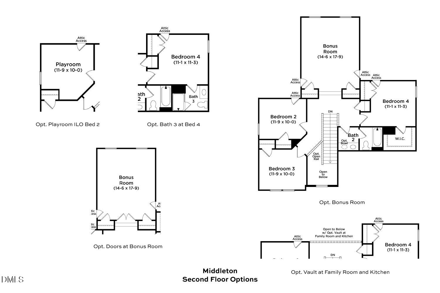 1072 Channel Drop Loop Zebulon, NC 27597 - Photo 40 of 62 24-05-RALE-MIddleton-R2-SecondFloor-Opts