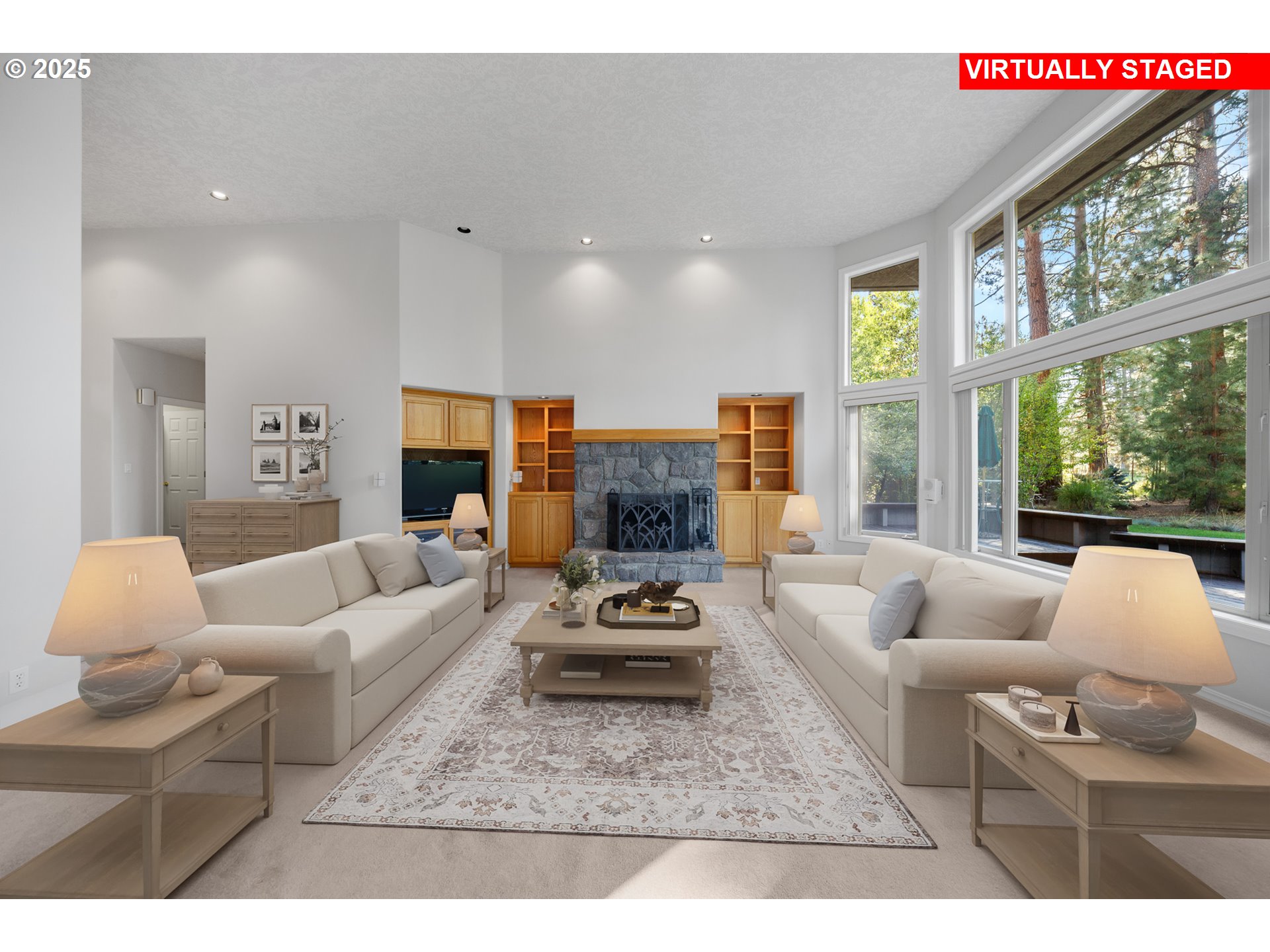 60799 Currant Way Bend, OR 97702 - Photo 5 of 28 a living room with furniture and a large window
