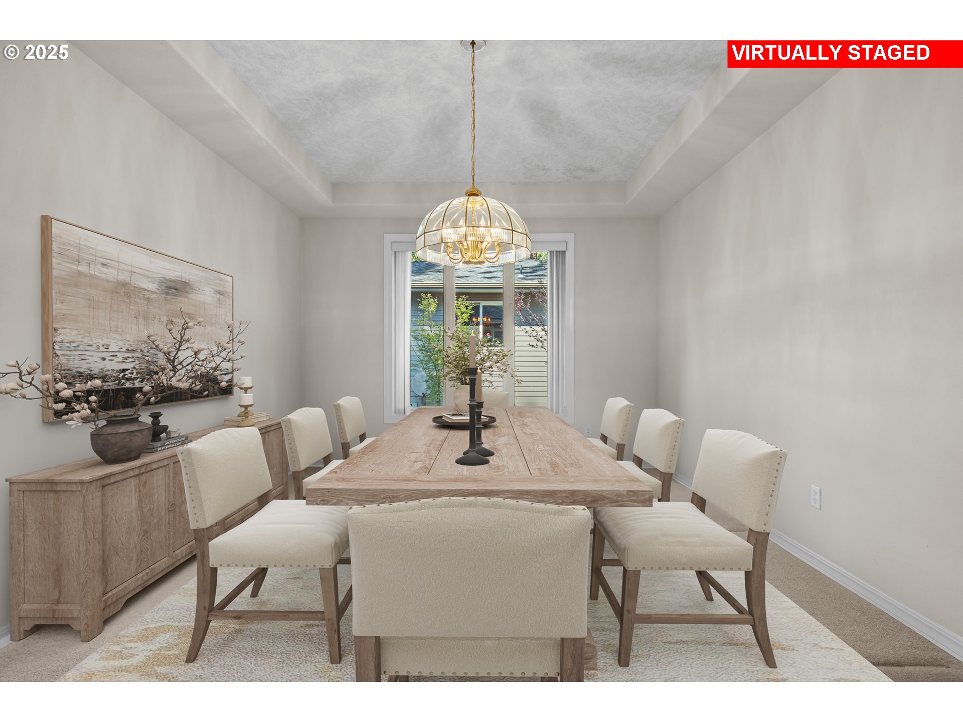 60799 Currant Way Bend, OR 97702 - Photo 10 of 28 a view of a dining room with furniture and window