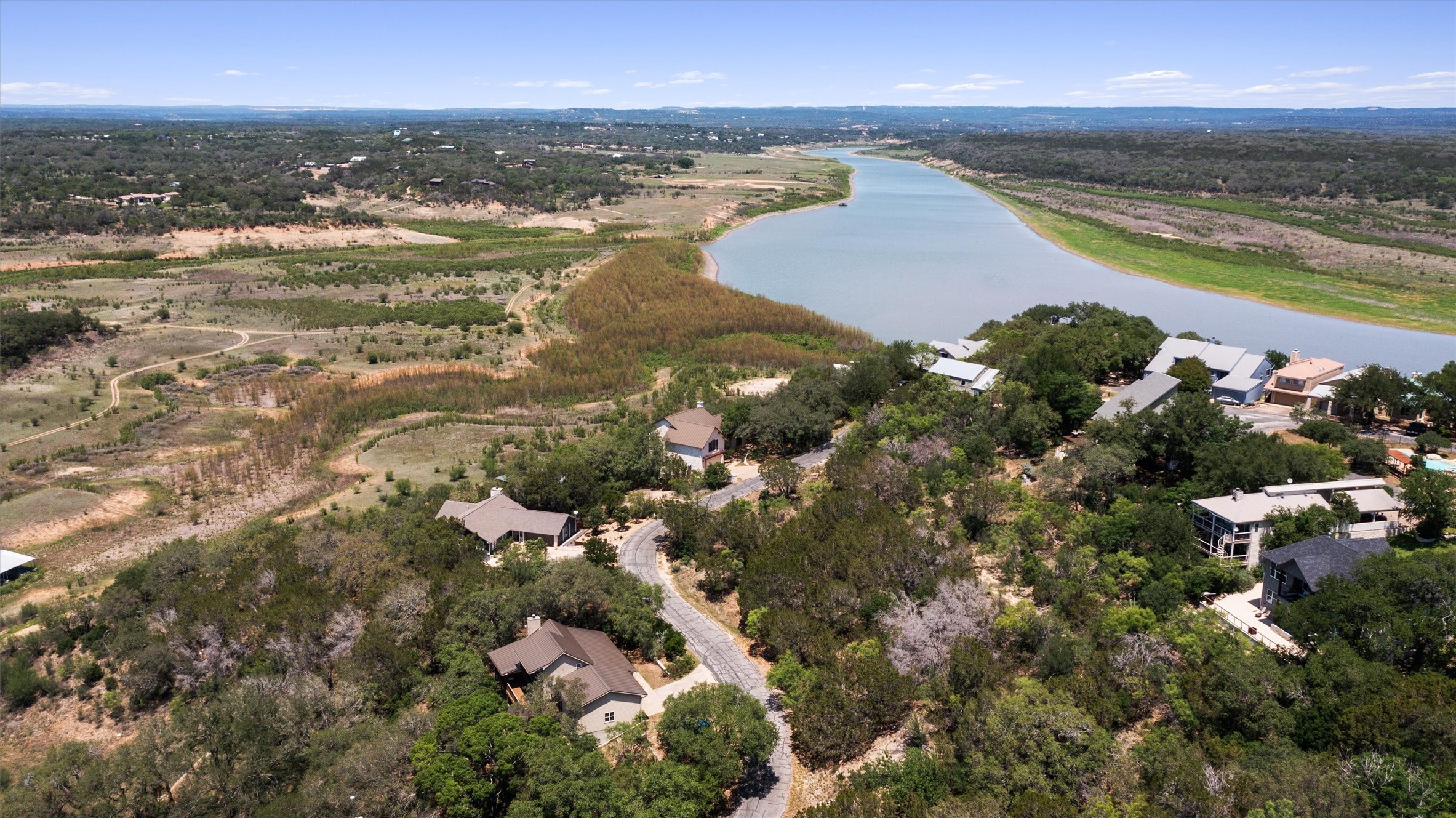 1017 Coventry Road Spicewood, TX 78669 - Photo 43 of 43 a view of a city with ocean view