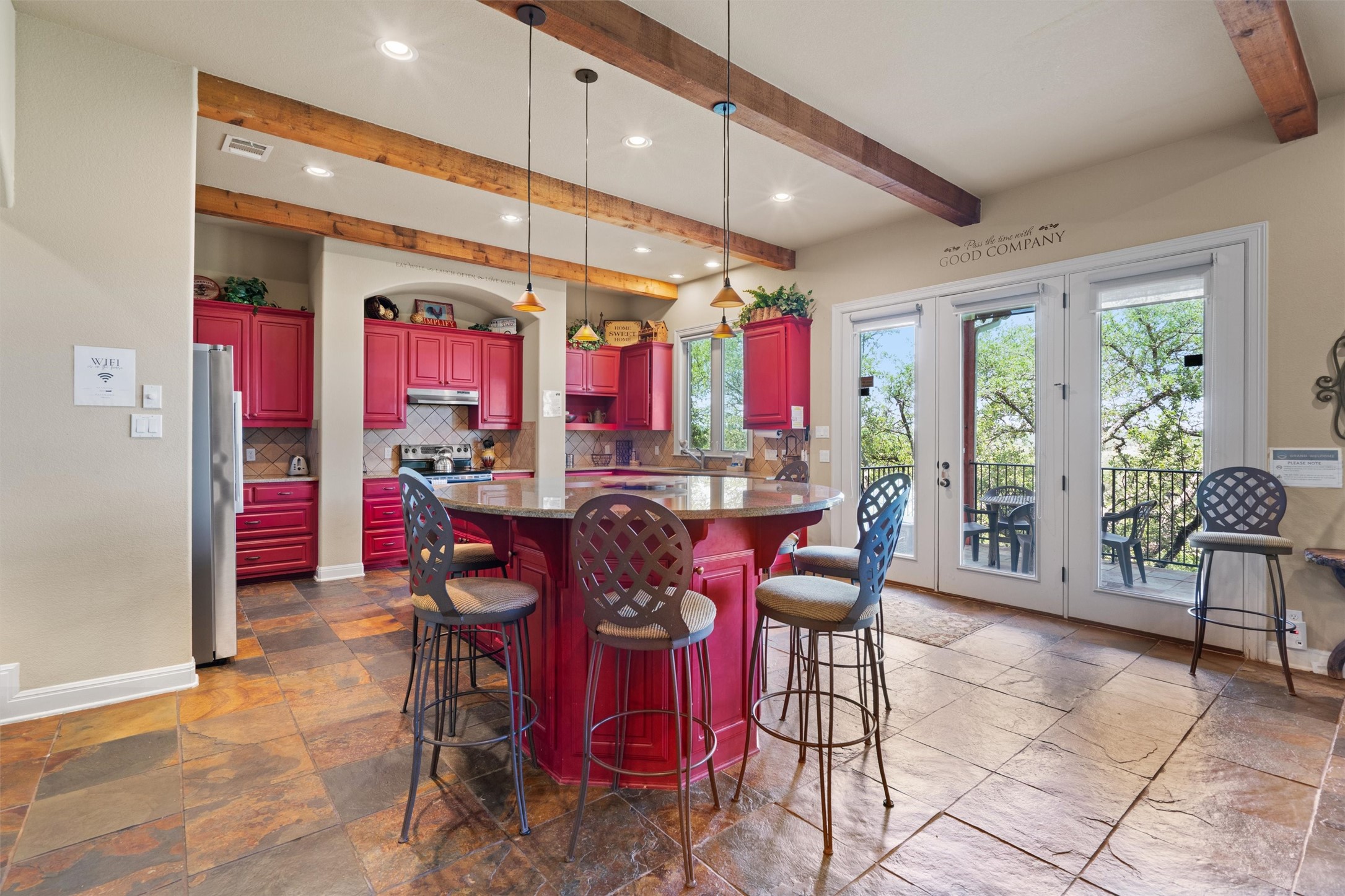 1017 Coventry Road Spicewood, TX 78669 - Photo 8 of 43 a view of a dining room with furniture