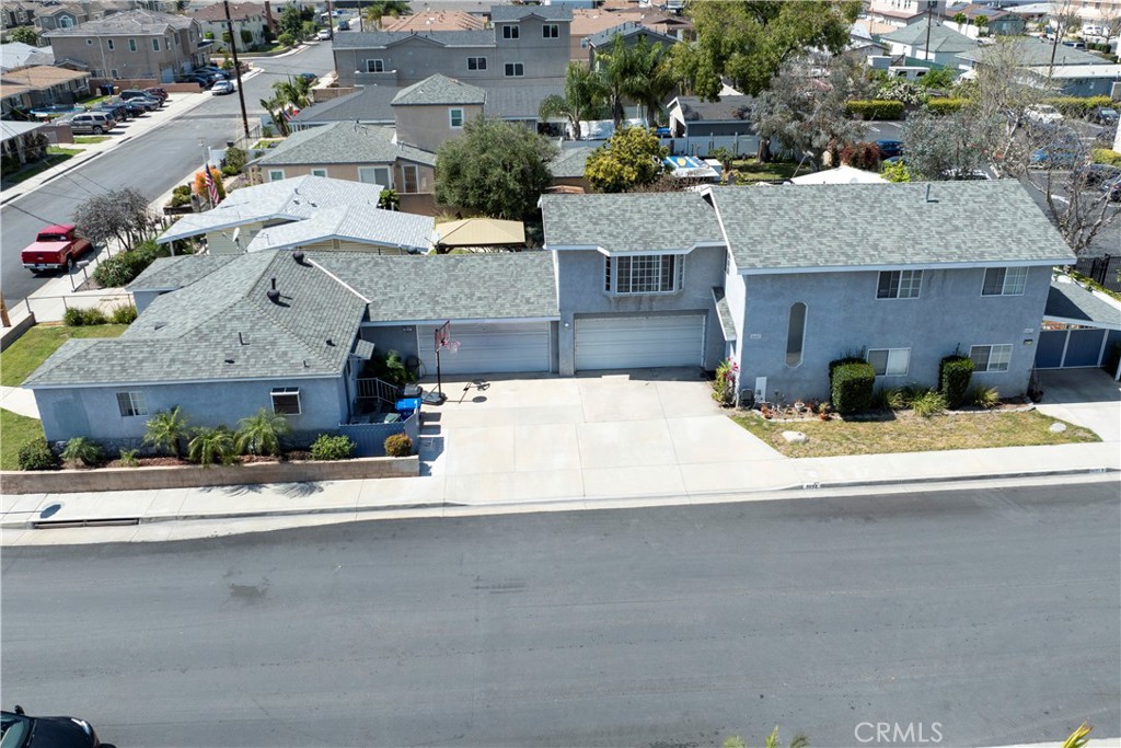4891 Grace Avenue Cypress, CA 90630 - Photo 3 of 14 an aerial view of a house with a outdoor space