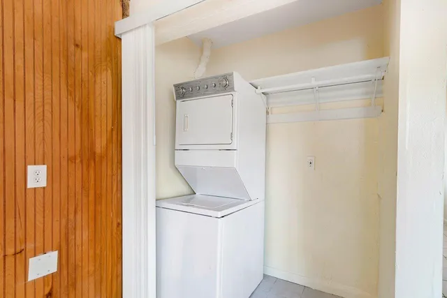 a room with storage and utility