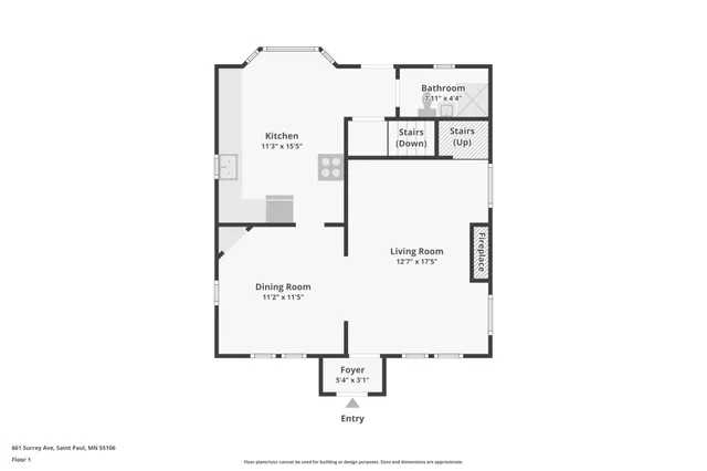 $1,950 | 661 Surrey Avenue East, St. Paul, MN 55106