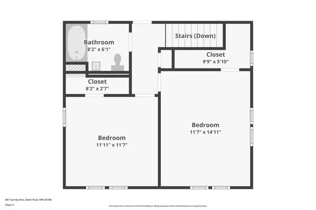 $1,950 | 661 Surrey Avenue East, St. Paul, MN 55106