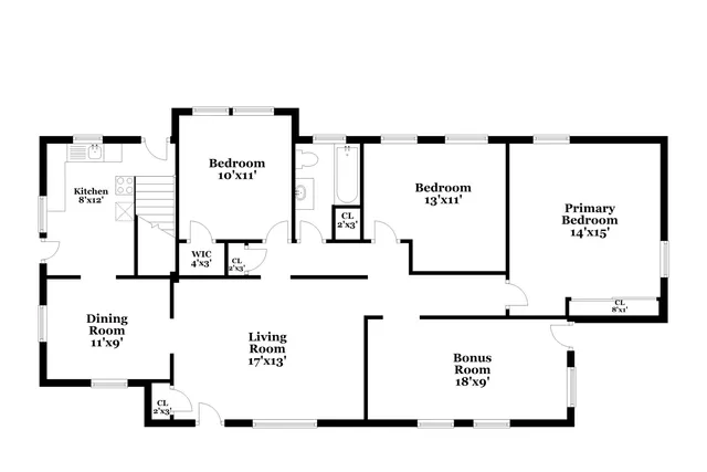 $2,194 | 2426 East Northgate Street, Indianapolis, IN 46220