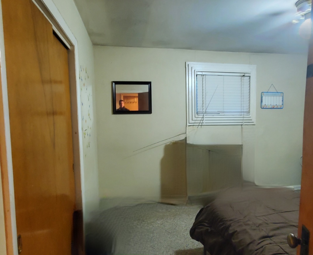 91 Lippincott Road Fox Lake, IL 60020 - Photo 12 of 40 a bed room with a bed and a painting on the wall