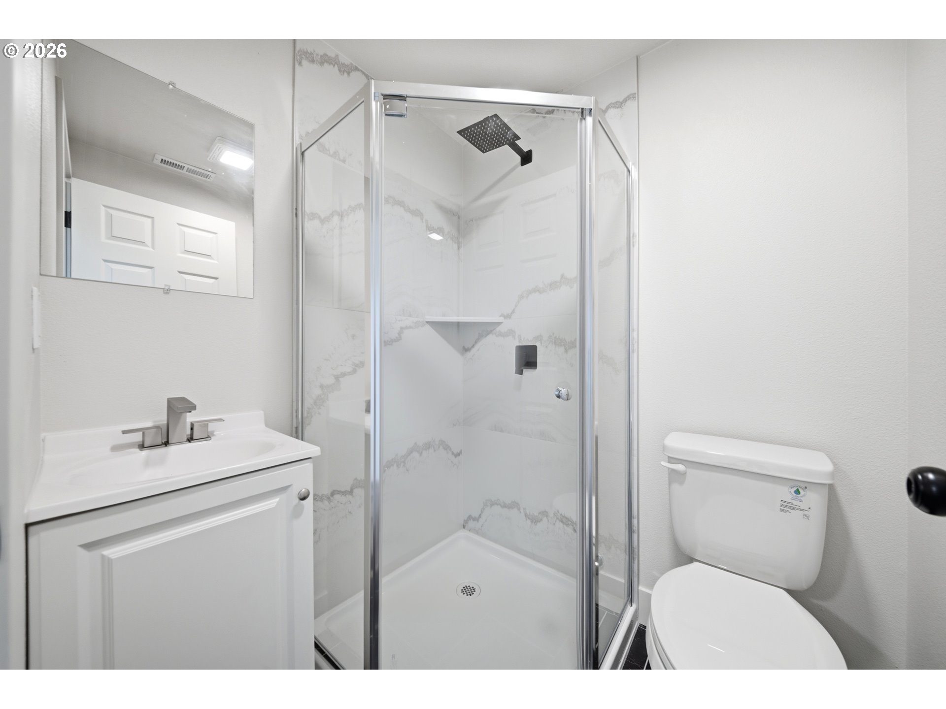 879 North Broadway Street Estacada, OR 97023 - Photo 17 of 37 a bathroom with a sink a toilet and shower