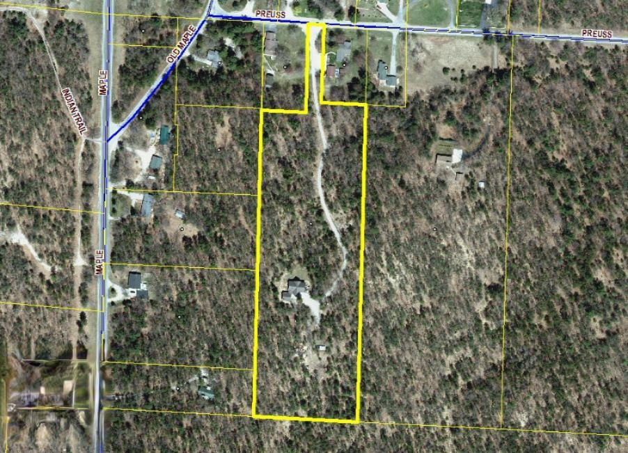 951 West Preuss Road Manistee, MI 49660 - Photo 75 of 75 Aerial 2