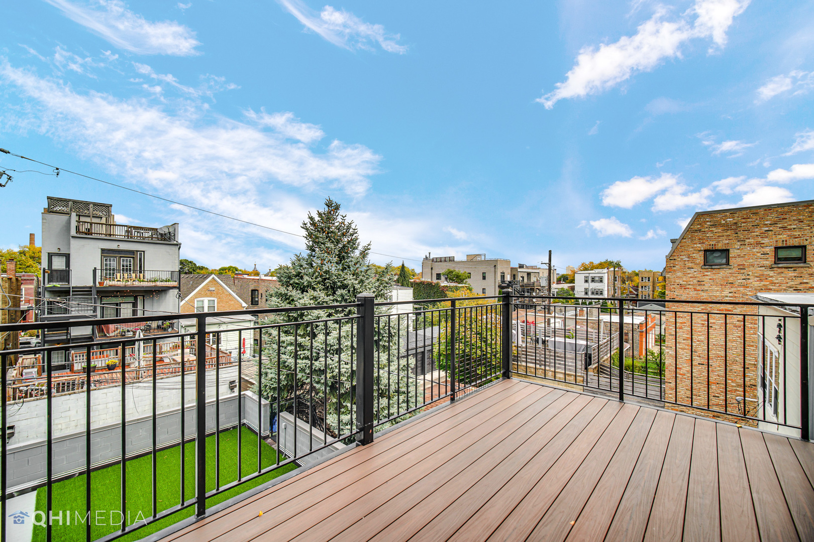 2238 West Walton Street, Unit 3 Chicago, IL 60622 - Photo 21 of 29 a view of a balcony with wooden floor