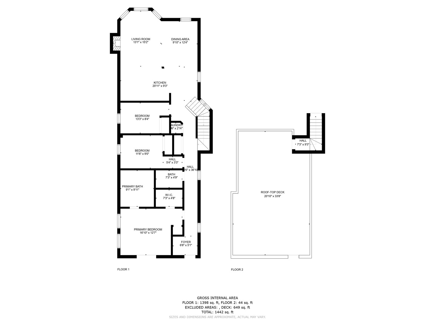 2238 West Walton Street, Unit 3 Chicago, IL 60622 - Photo 28 of 29 a picture of a floor plan