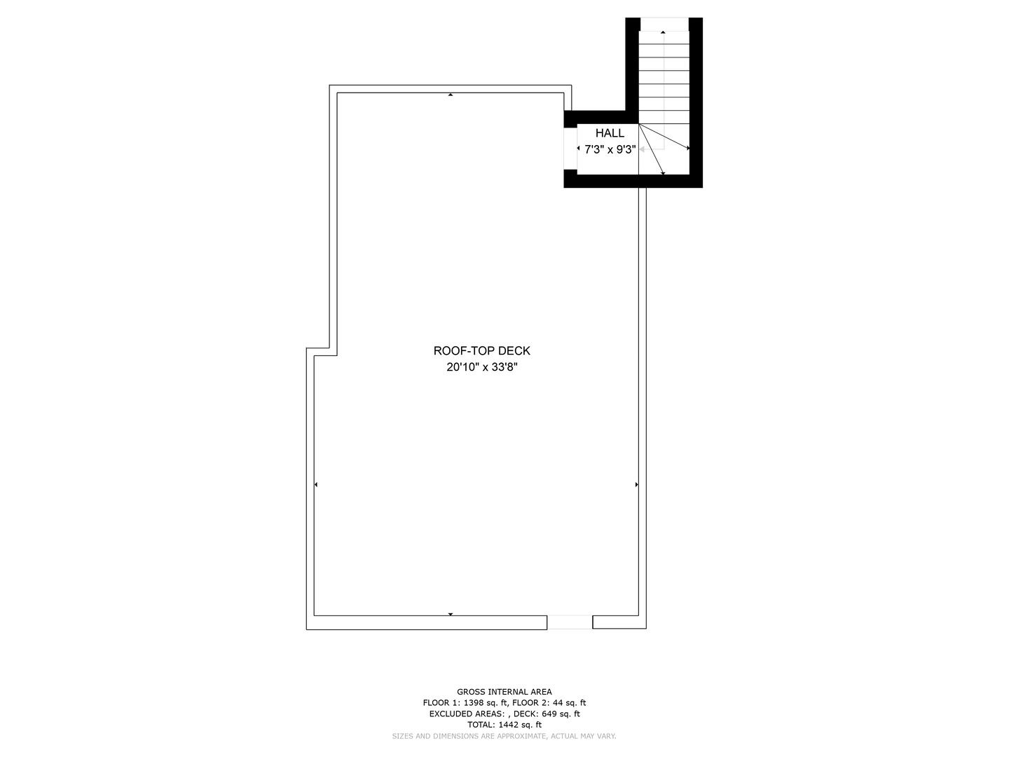 2238 West Walton Street, Unit 3 Chicago, IL 60622 - Photo 29 of 29 a picture of a floor plan