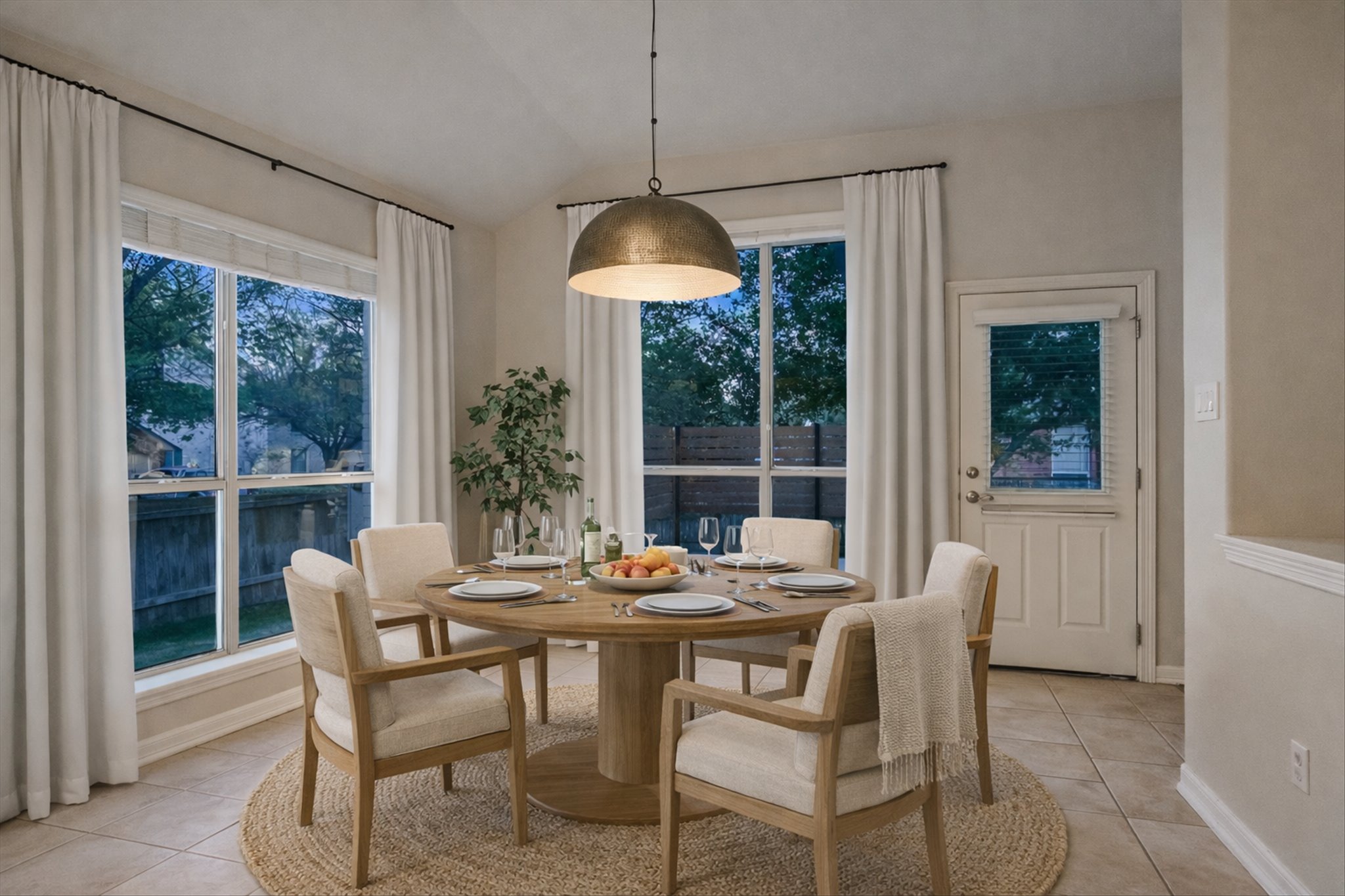 2300 Village View Loop Pflugerville, TX 78660 - Photo 8 of 25 a dining room with furniture window and outside view
