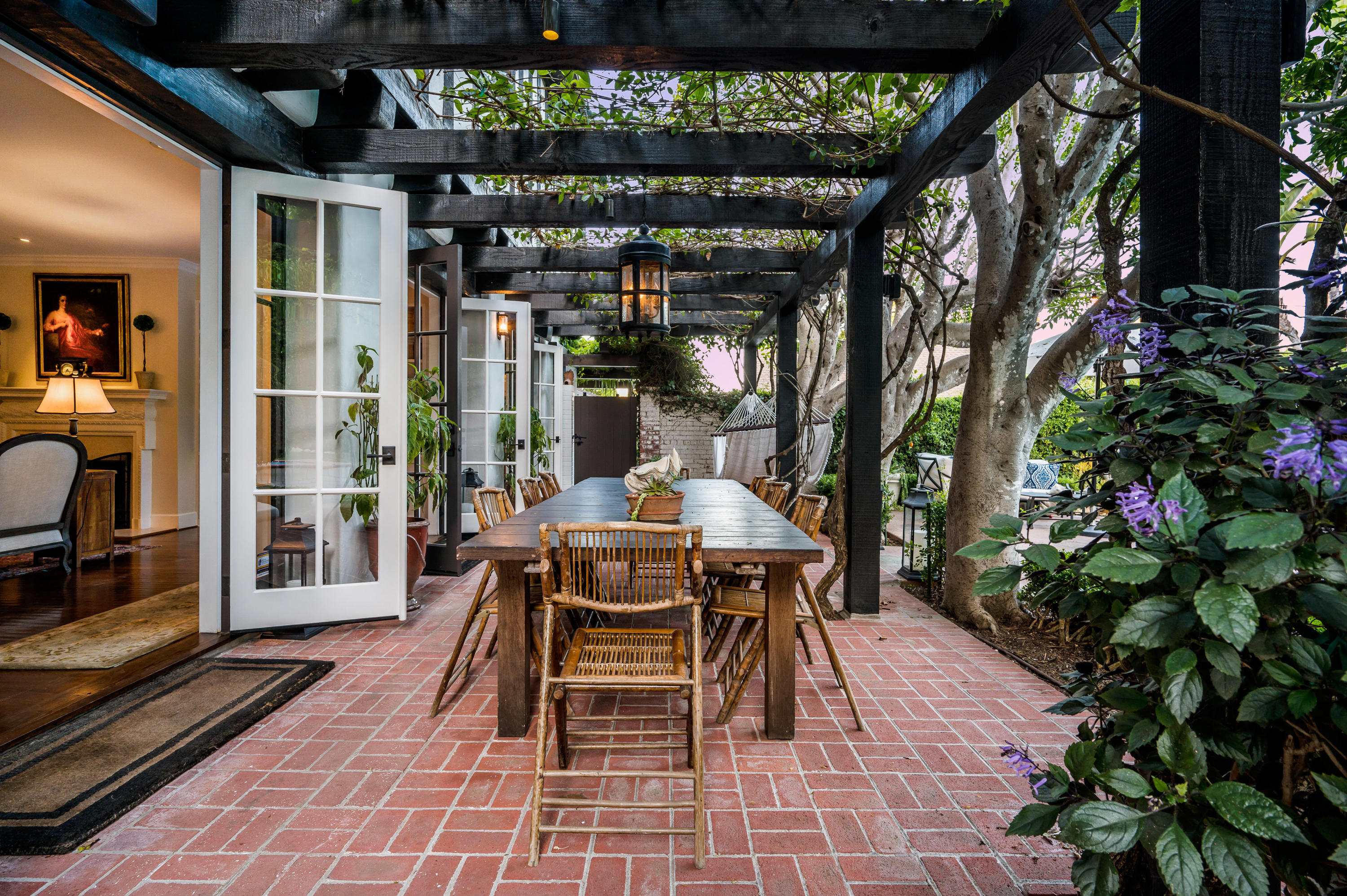 1321 School House Road Montecito, CA 93108 - Photo 22 of 34 a outdoor dining space with furniture