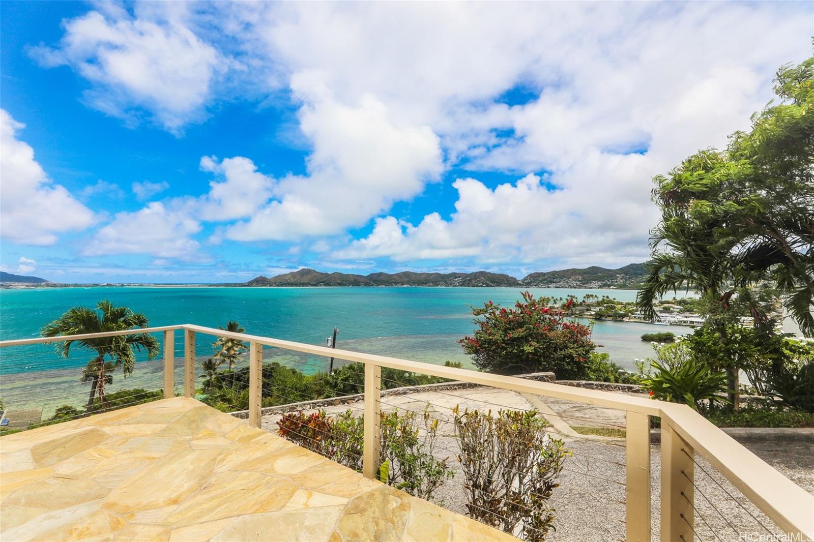 45-001 Lilipuna Road, Unit B Kaneohe, HI 96744 - Photo 2 of 22 a view of a balcony with lake