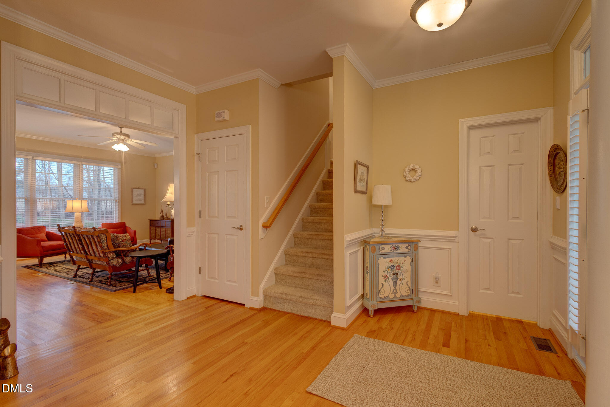 1116 Neuse Ridge Drive Clayton, NC 27527 - Photo 6 of 39 a view of a livingroom with furniture and hardwood floor