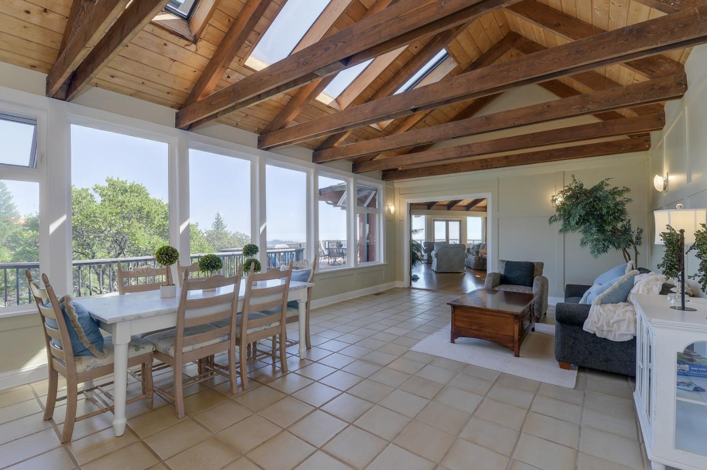 18503 Favre Ridge Road Los Gatos, CA 95033 - Photo 18 of 40 a view of a dining room with furniture