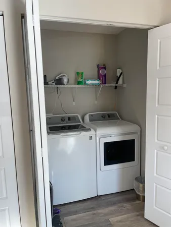 a view of outdoor space with seating