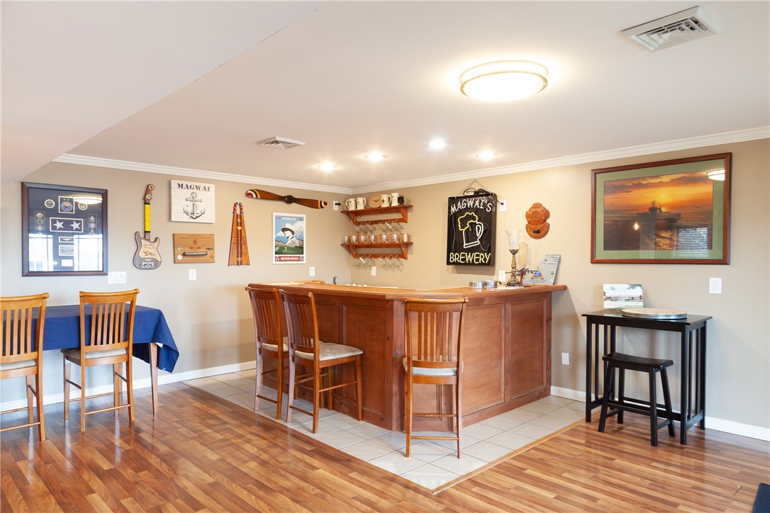 225 Kaufman Road Tiverton, RI 02878 - Photo 35 of 43 Lower Level Dry Bar