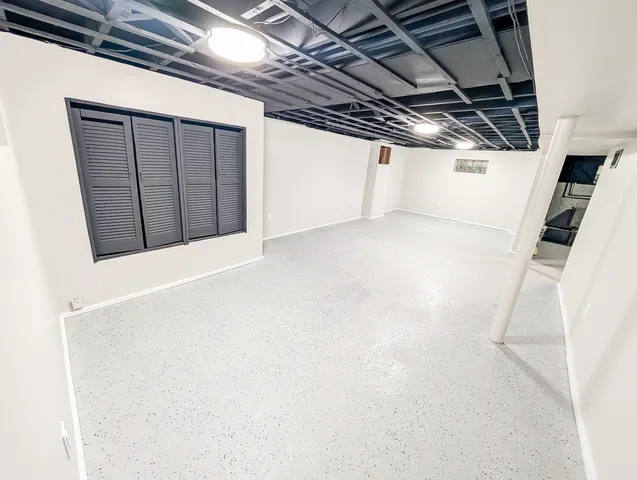 a view of empty room