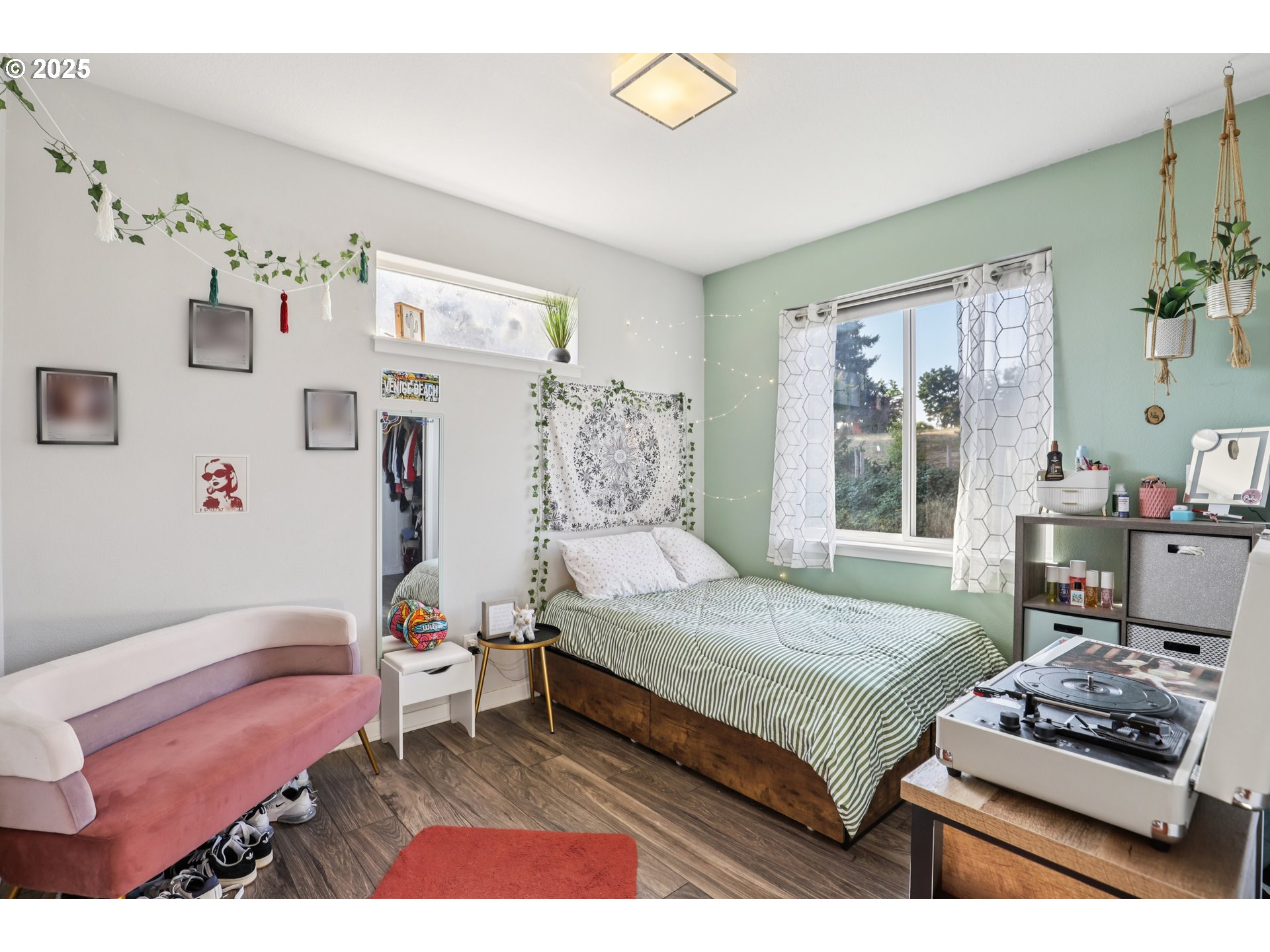13005 South Casto Road Oregon City, OR 97045 - Photo 17 of 43 a bedroom with a bed dresser and a window