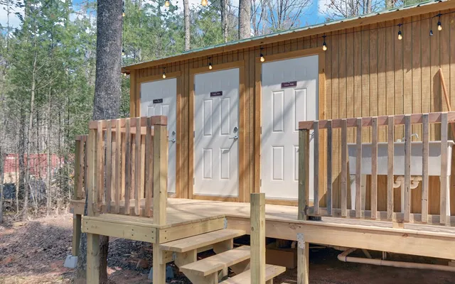 a view of a house with a small yard