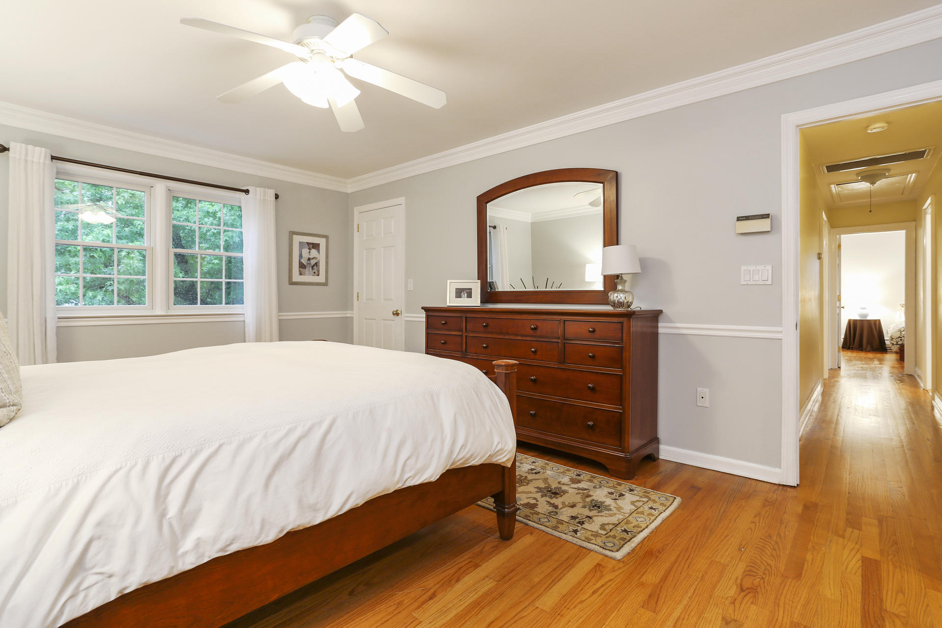 19 Middlesex Road Darien, CT 06820 - Photo 18 of 37 a bedroom with a bed and a dresser