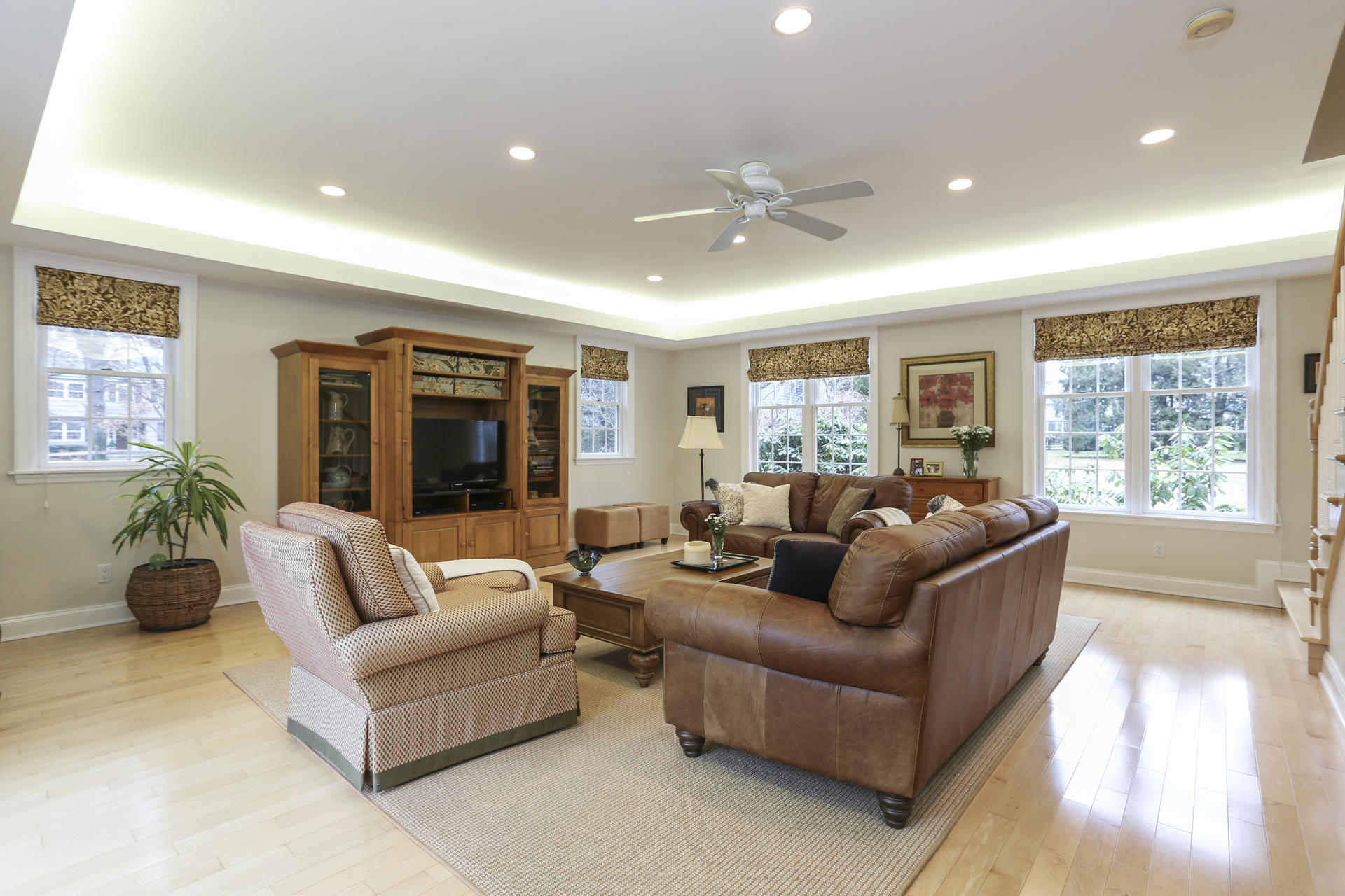 19 Middlesex Road Darien, CT 06820 - Photo 9 of 37 a living room with furniture and a large window