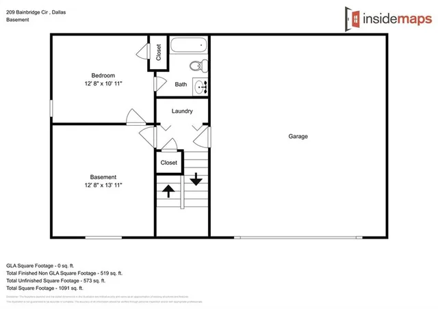 $1,850 | 209 Bainbridge Circle, Dallas, GA 30132