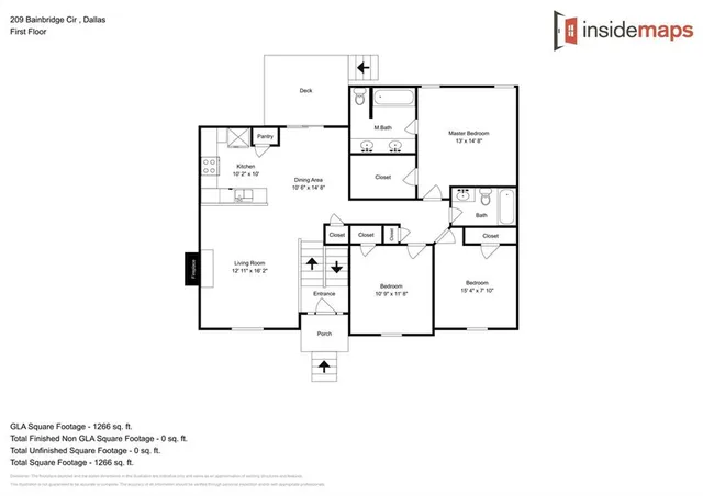 $1,850 | 209 Bainbridge Circle, Dallas, GA 30132