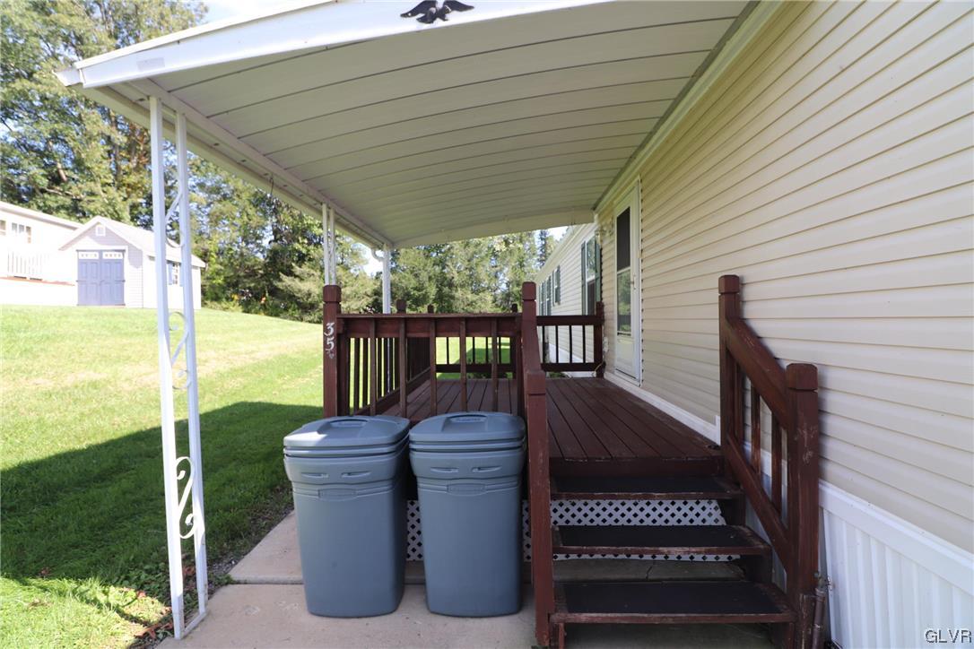 35 Hillside Place, Unit LOT 35 Kunkletown, PA 18058 - Photo 2 of 35 Covered Front Deck