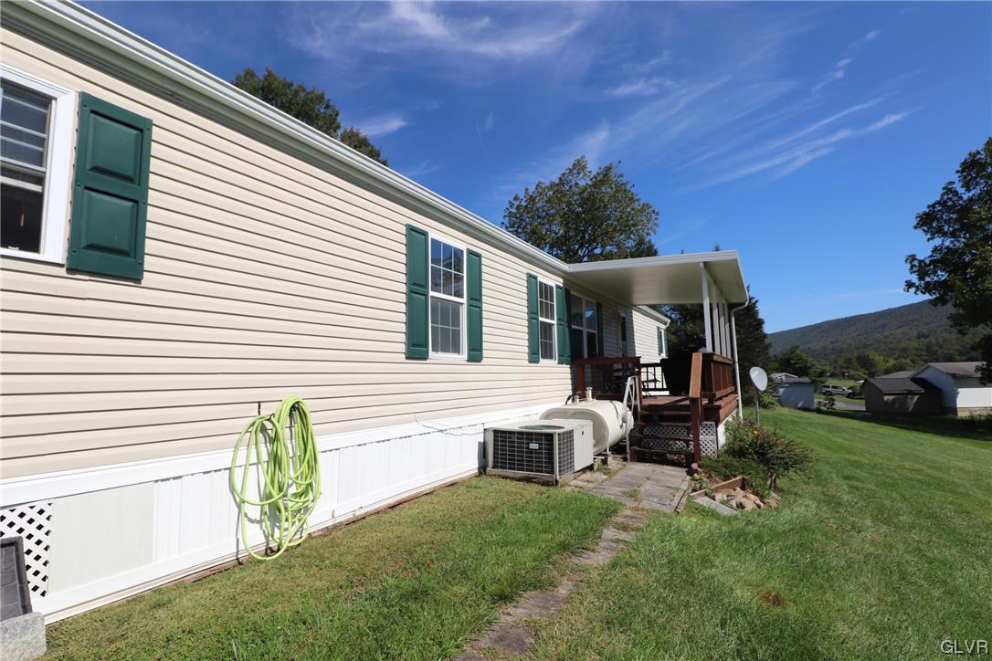35 Hillside Place, Unit LOT 35 Kunkletown, PA 18058 - Photo 25 of 35 Side view of home with Deck